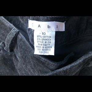 Cabi sz 10 velvet pants